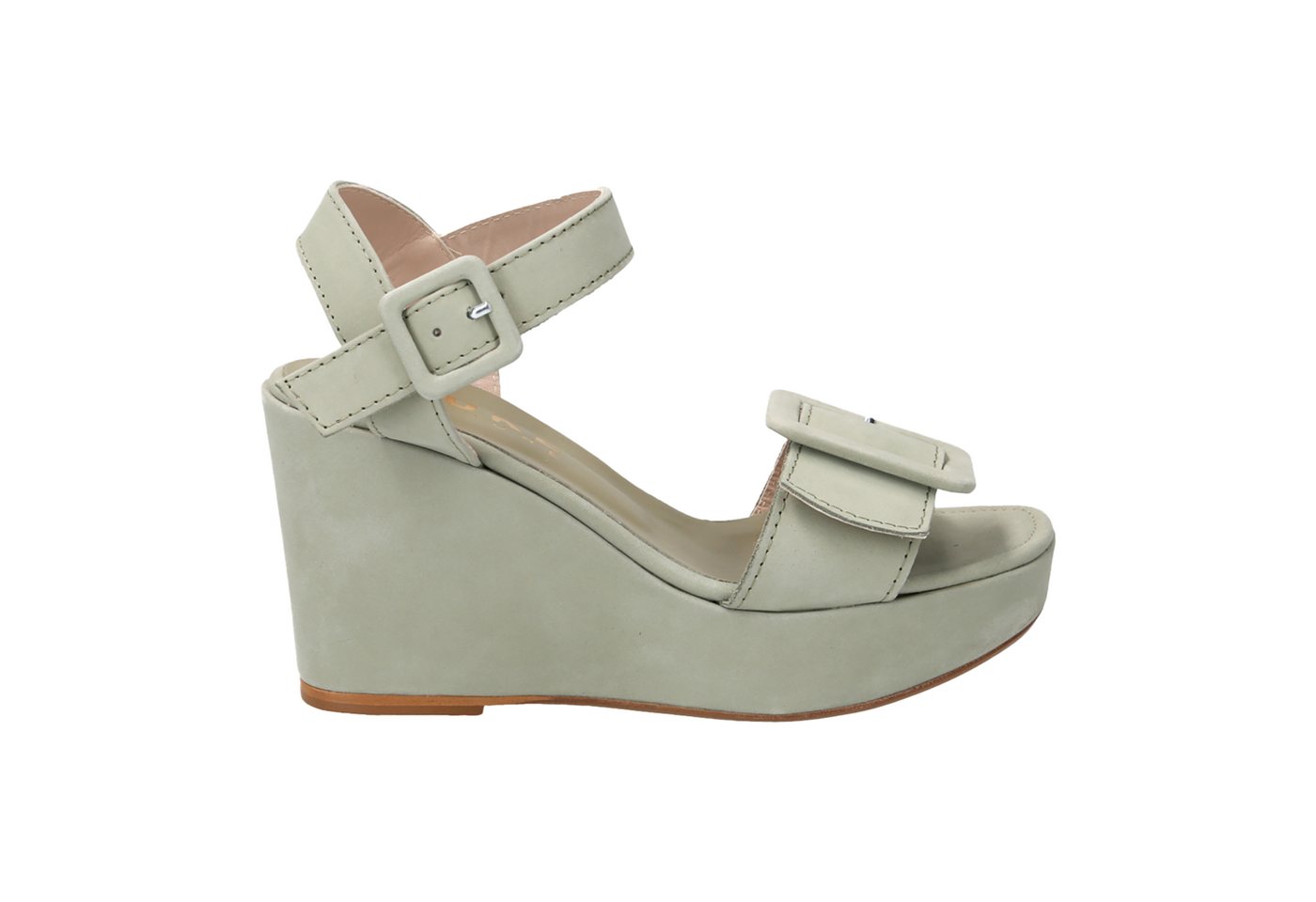 Lüke Schuhe ISLA AROMIC, Sandaletten, Grün, Damen Sandalette