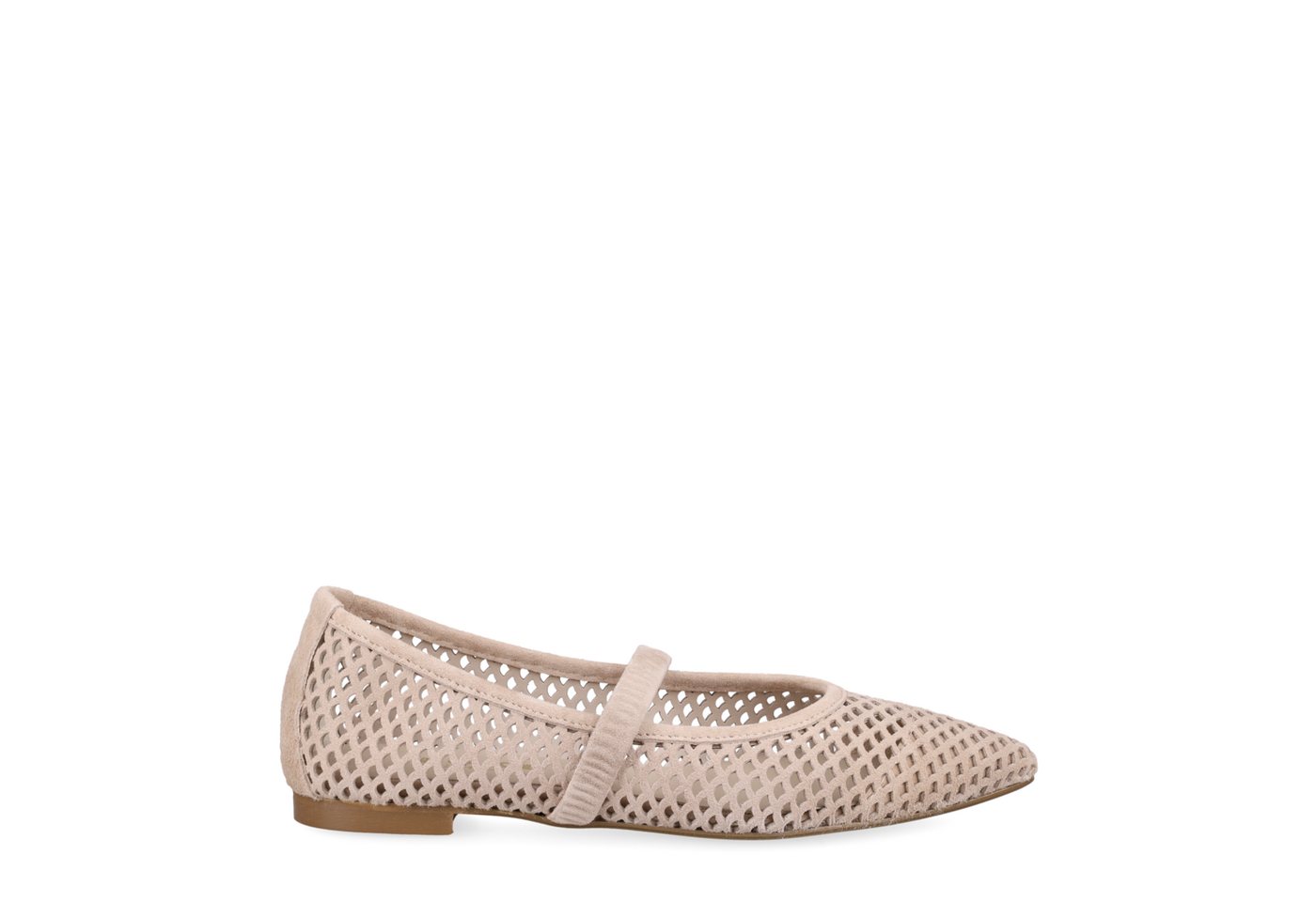 Lüke Schuhe JENNIFER DESERTO, Ballerina, Beige, Damen Ballerina