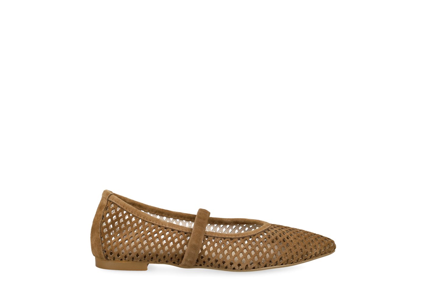Lüke Schuhe JENNIFER LEGNO, Ballerina, Braun, Damen Ballerina