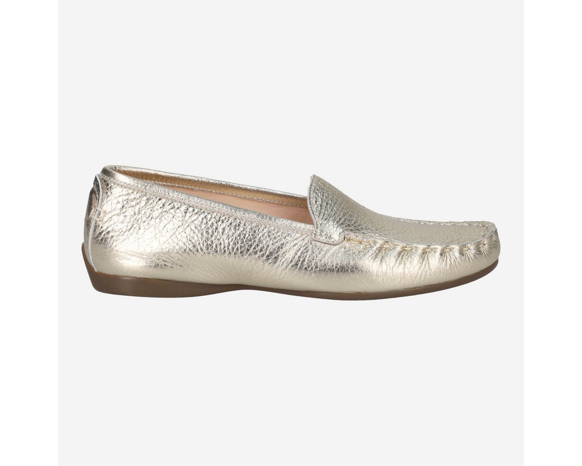 Lüke Schuhe MOCASIN, Slipper & Mokassin, Gold, Damen Slipper