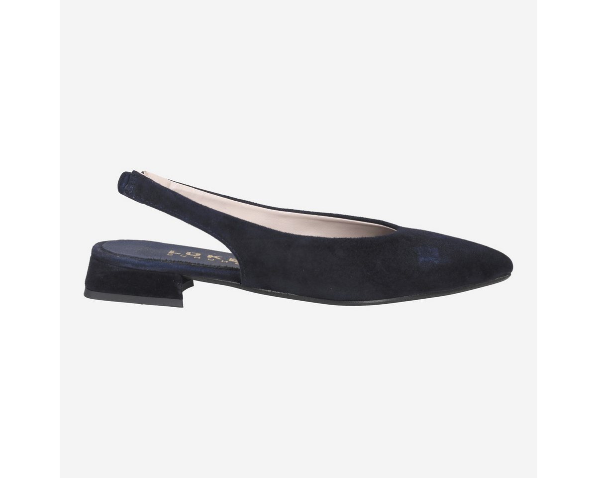 Lüke Schuhe PRAIA BLU, Peeptoes & Slingpumps, Blau, Damen Peeptoepumps
