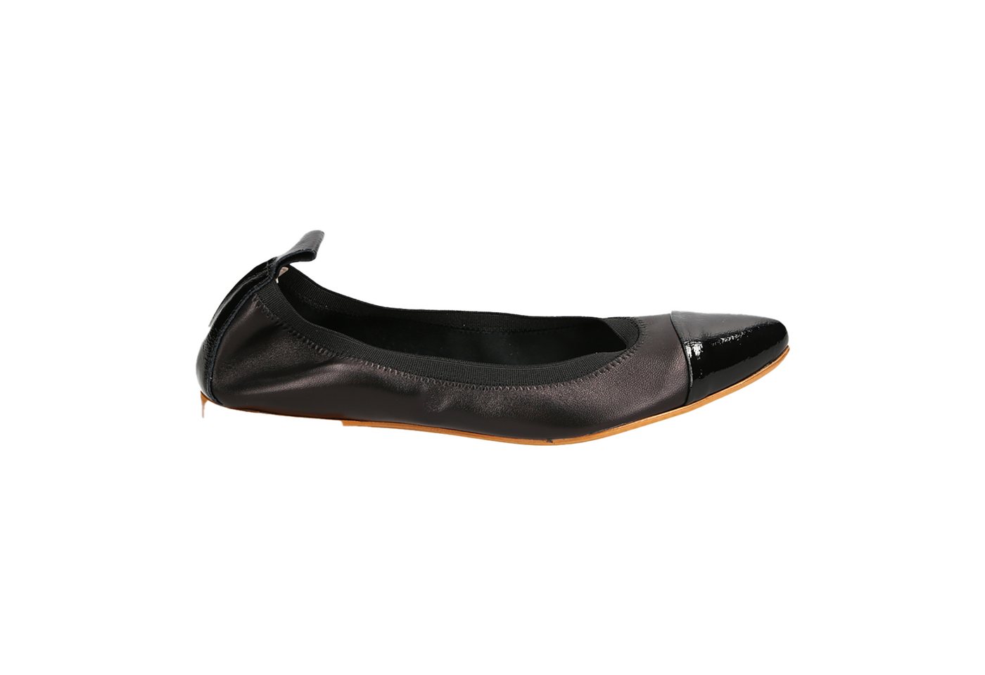 Lüke Schuhe Q004 NERO, Ballerina, Schwarz, Damen Ballerina