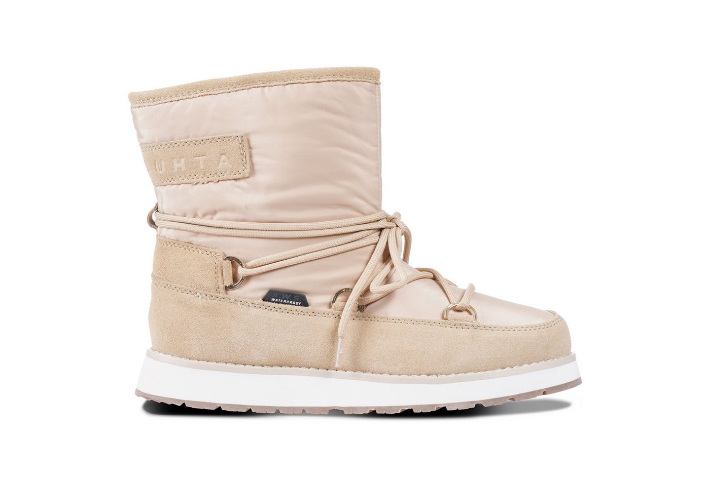 LUHTA NAUTTIVA MS Snowboots wasserdicht, gefüttert, mit Schnürung, mit Gummilaufsohle