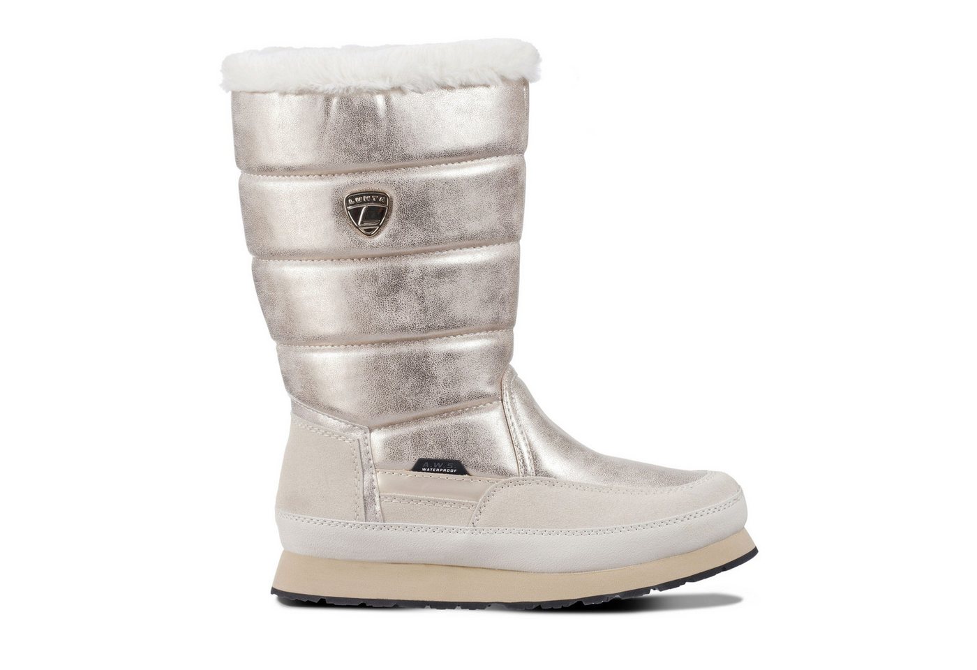 LUHTA VALKEA MS Schlupfboots wasserdicht, gefüttert, mit profiliertem Gummi-Laufsohlenmaterial