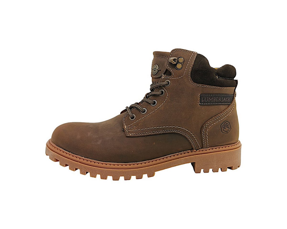 LUMBERJACK Schnürstiefel Schnürstiefelette (braun)