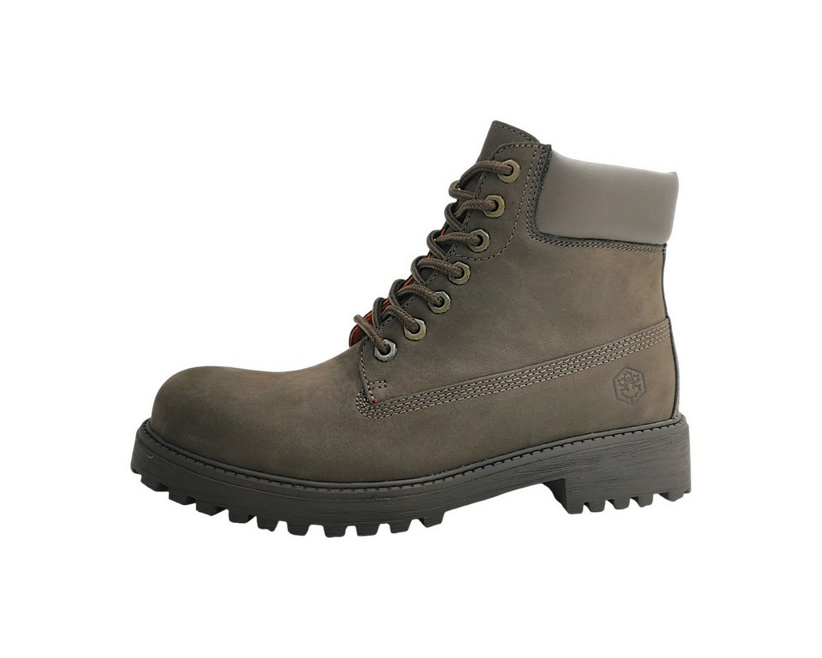 LUMBERJACK Schnürstiefel Schnürstiefelette (braun)