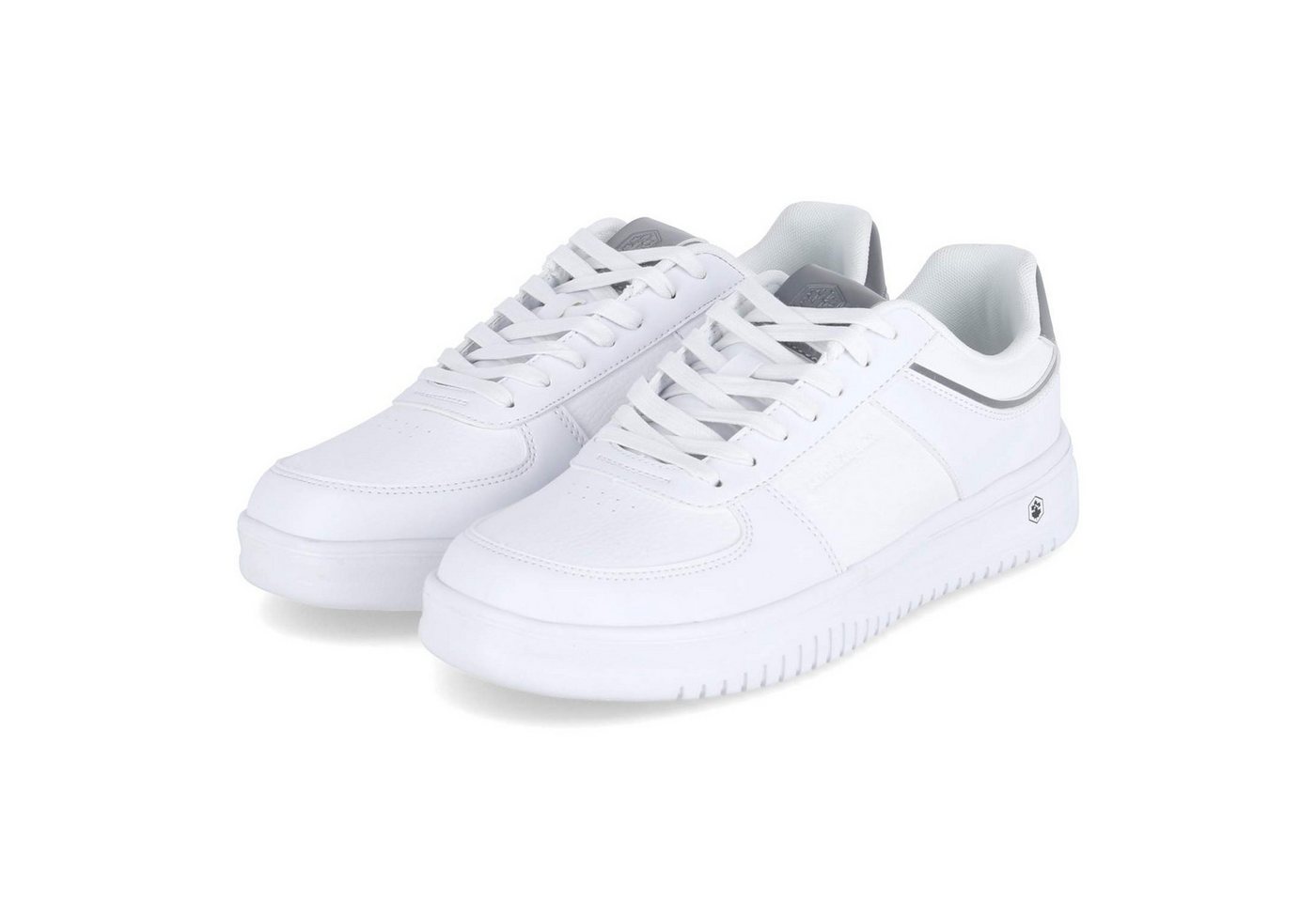 LUMBERJACK SMM4711-002-CA001 Herren Synthetik weiss Schnürschuh