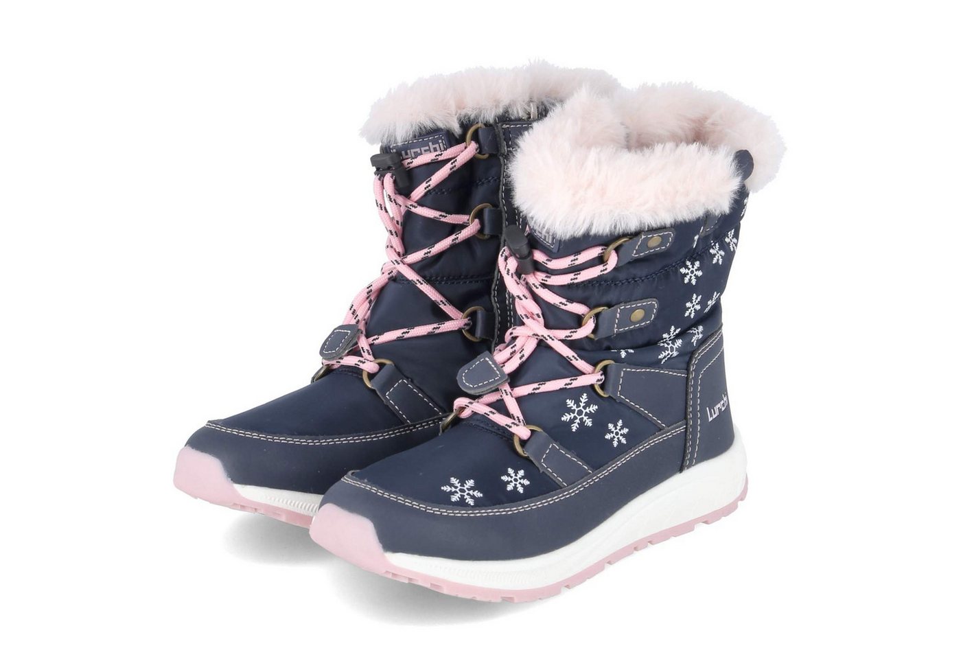 Lurchi 63L0013003 00298 Mädchen Textil & Synthetik blau Winterstiefel
