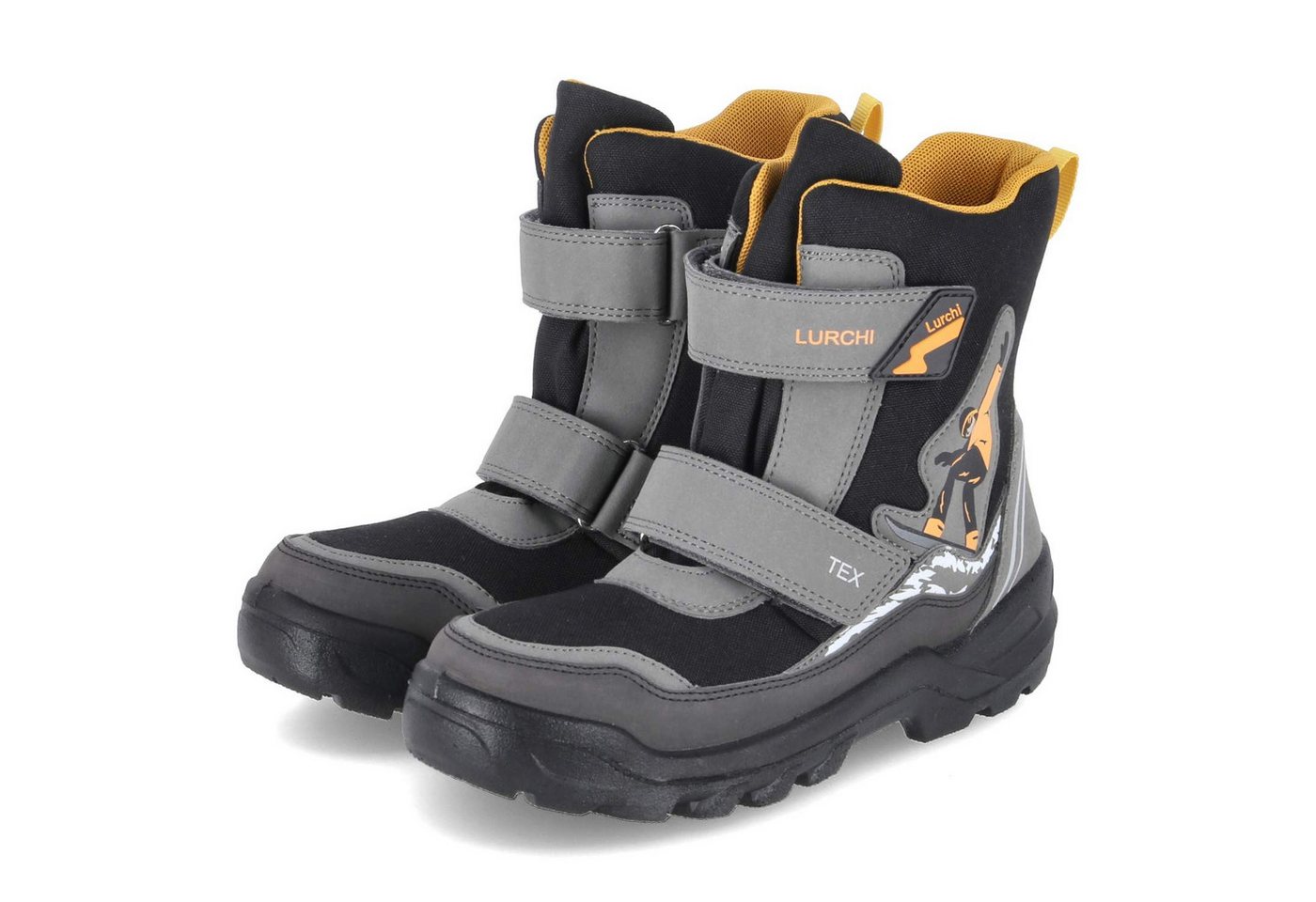 Lurchi 63L1033013/00084 Unisex Textil & Synthetik schwarz Winterstiefel