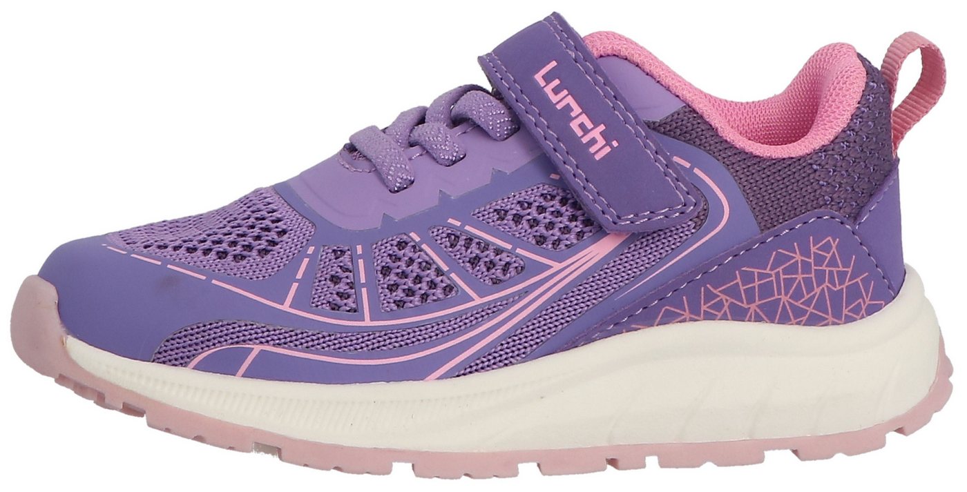Lurchi Aito Sneaker Sportschuh mit Klett, Größenschablone zum Download (lila/rosa)