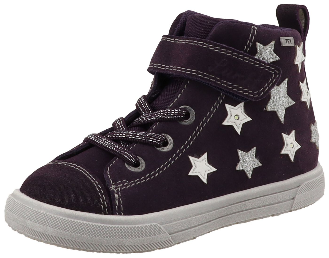 Lurchi Banja-TEX, Blinkschuh Sneaker Klettboots mit Blinkfunktion, Größenschablone zum Download