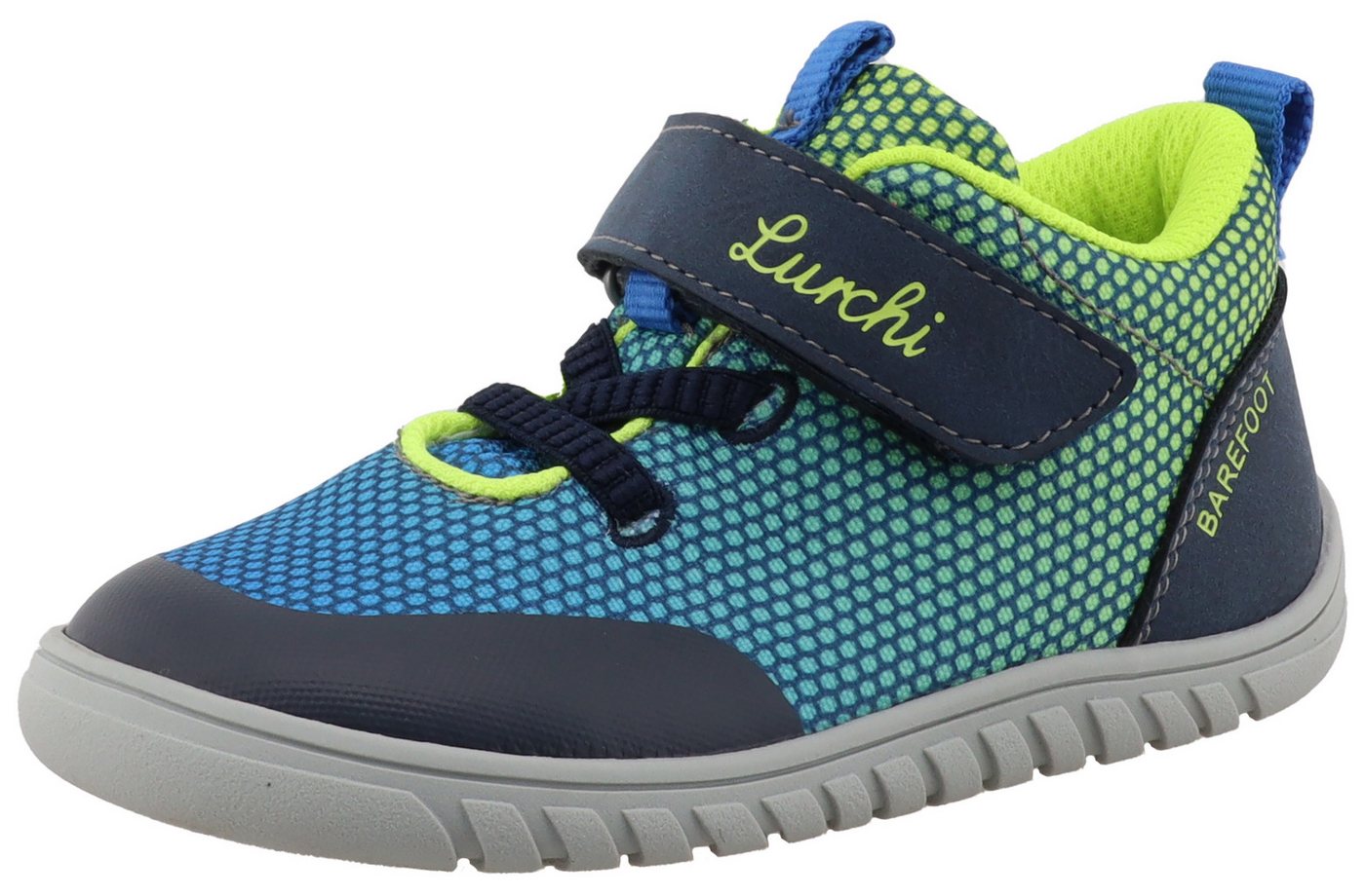 Lurchi Baran, Barefoot Barfußschuh, Slipper, mit Farbverlauf, Größenschablone zum Download