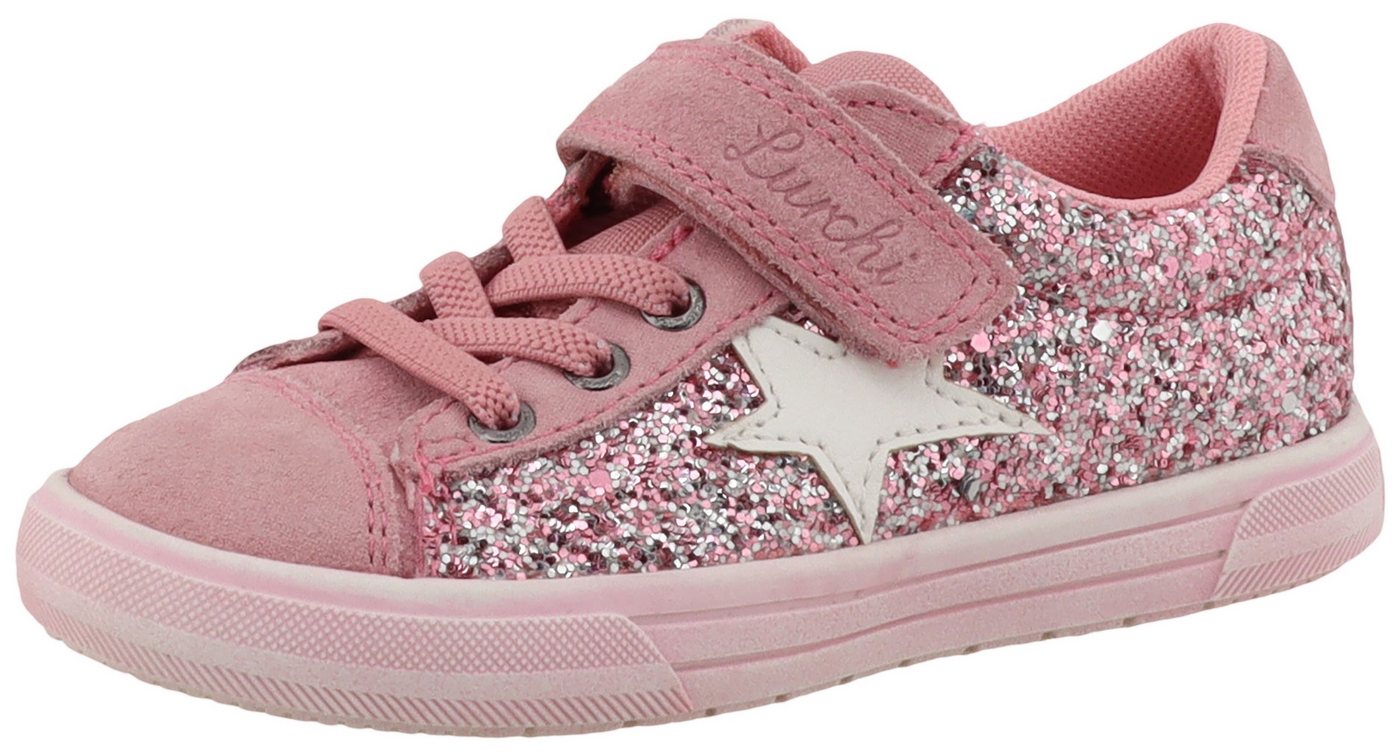 Lurchi Bine Sneaker Klettschuh mit Glitzer, Größenschablone zum Download