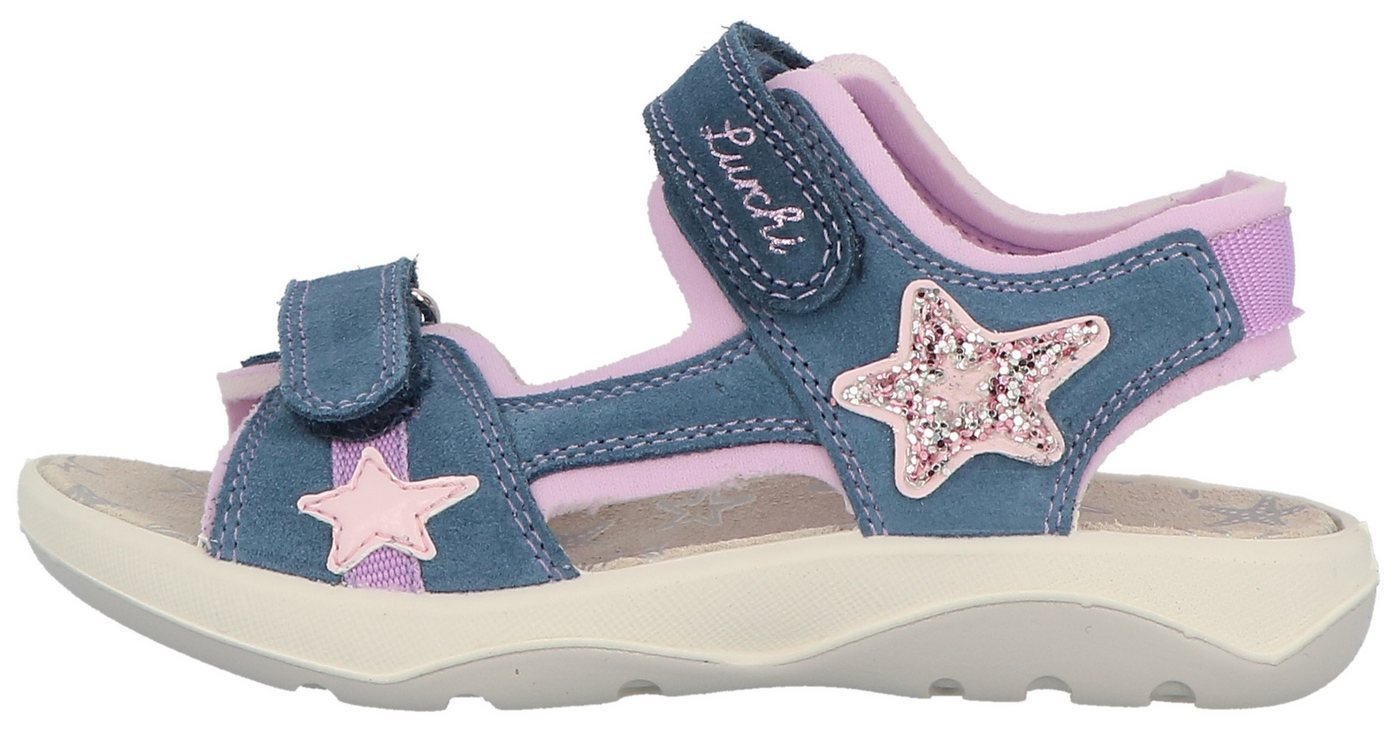 Lurchi Filia Sandale, Klettschuh mit Sternen, Größenschablone zum Download