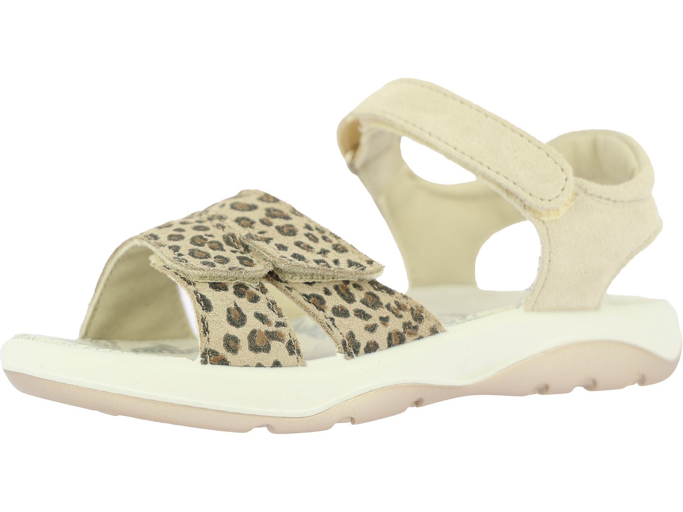Lurchi Fiori Sandale Klettschuh mit Leo-Muster, Größenschablone zum Download