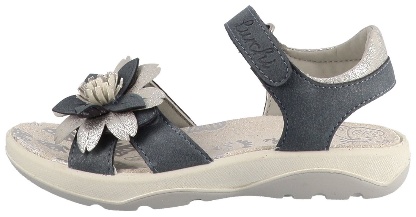 Lurchi Flora Sandale Sandalette mit Blumenverzierung, Größenschablone zum Download