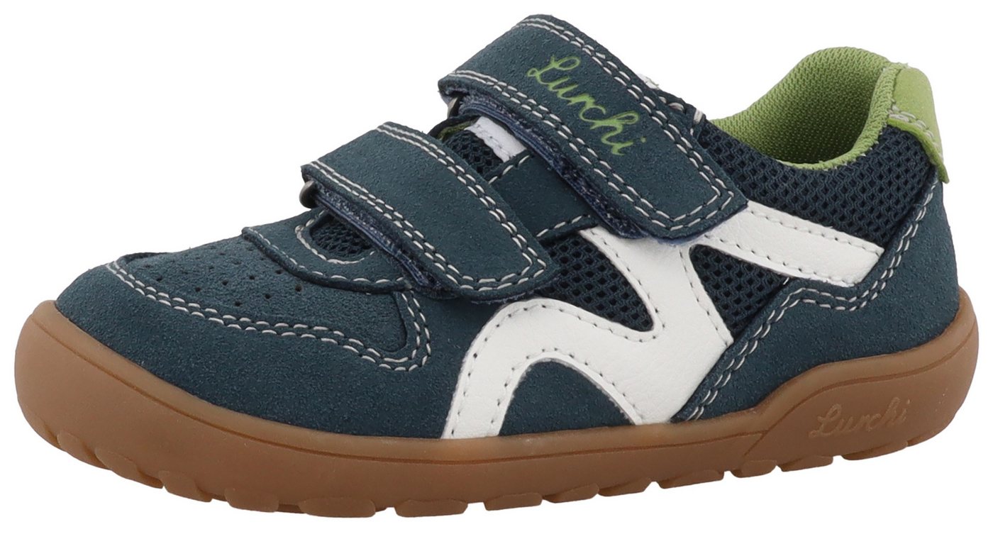 Lurchi Jamin, Barefoot Barfußschuh, Klettschuh, Freizeitschuh, Größenschablone zum Download (blau/weiß/grün)