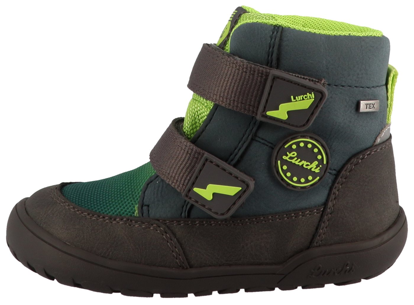 Lurchi Jimmy Barefoot TEX Barfußschuh Klettboots mit TEX, Größenschablone zum Download