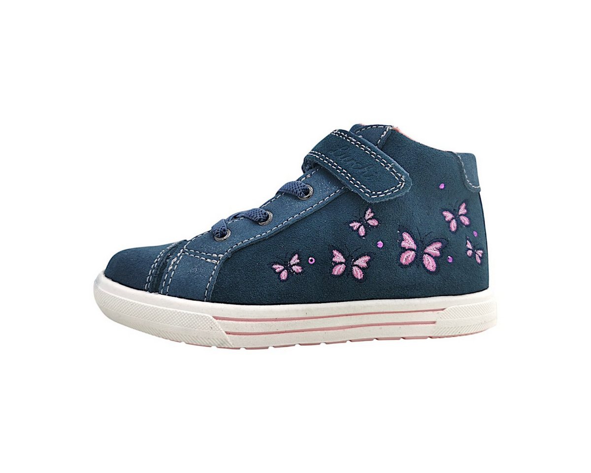 Lurchi Klettschuh Schnürstiefel (blau)
