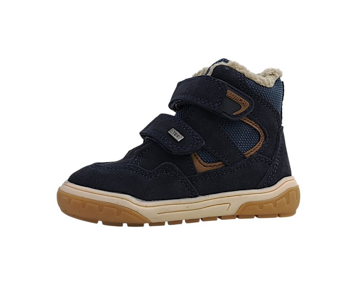 Lurchi Klettschuh Stiefel (blau)