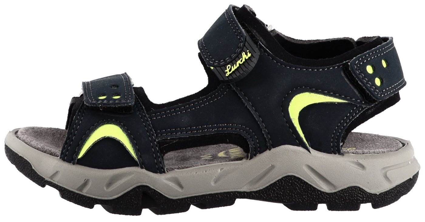 Lurchi Oweno Sandale Klettschuh mit Neonfarben, Größenschablone zum Download