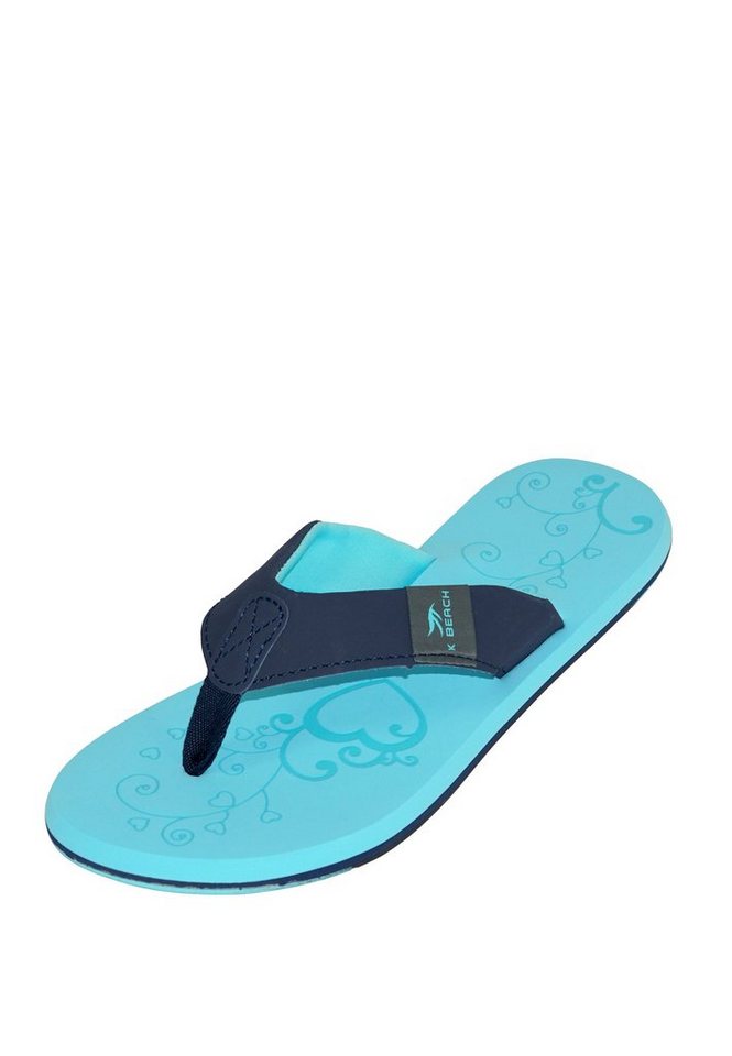 MADSea Beach Badepantolette sommerliche Flip Flop Sandale bequem mit rutschfester Sohle
