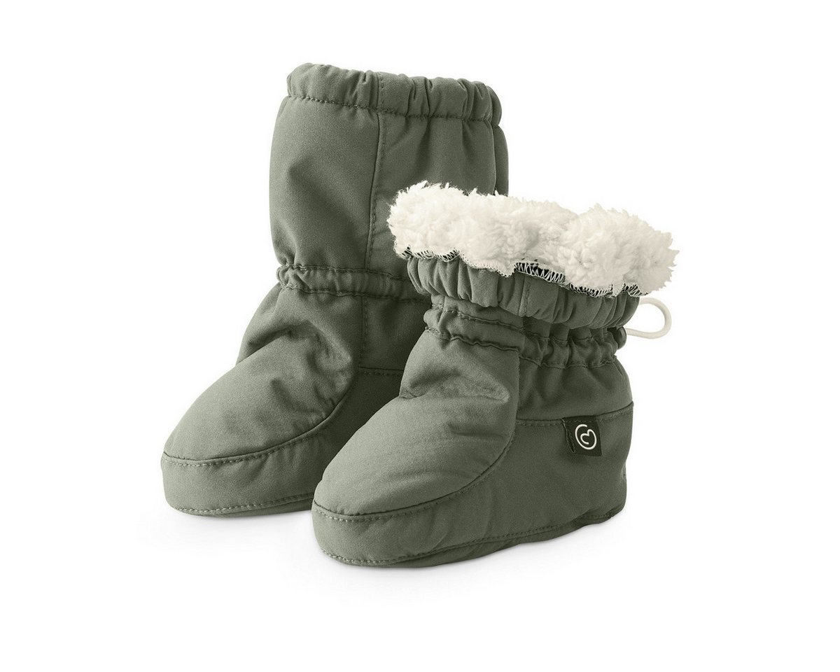 mamalila Softshell Booties für den Winter, gefütterte Babystiefel geeignet für Babys zwischen 6 und 12 Monaten