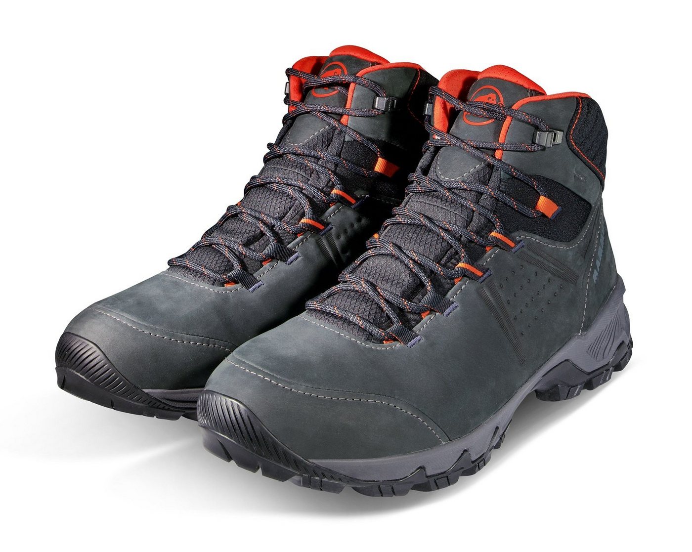 mammut Mercury IV Mid Leather (All-Terrain, Nubukleder) schwarz/rot Herren Wanderschuh