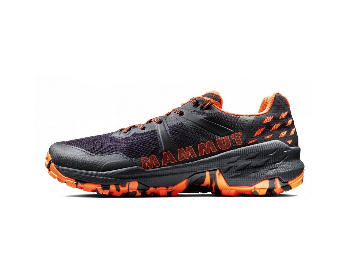 mammut Trail-Laufschuhe Sertig II Low schwarz/orange Herren Wanderschuh
