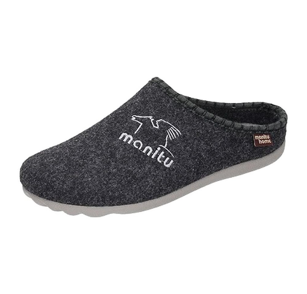 Manitu HOME Herren Hausschuhe Hausschuh