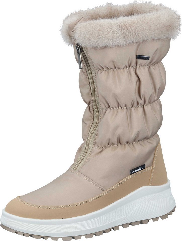 Manitu Snow Boots Winterstiefel mit POLAR-TEX (beige)