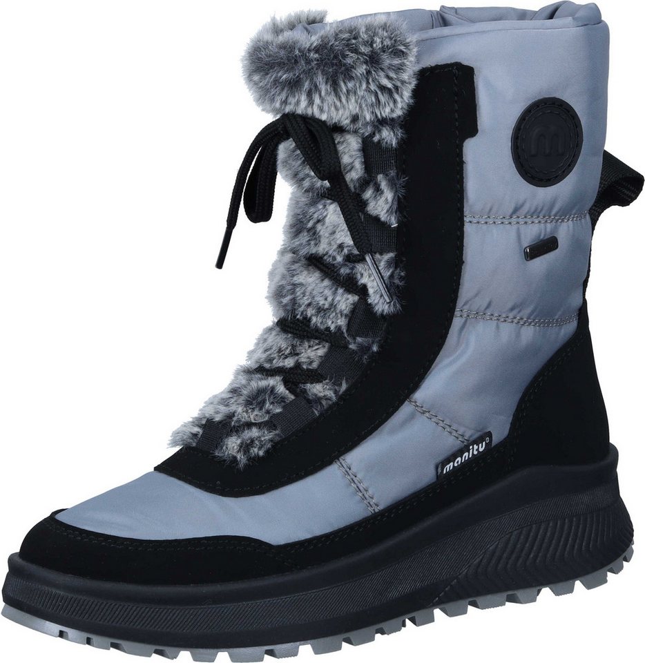 Manitu Snow Boots Winterstiefel mit POLAR-TEX (grau)