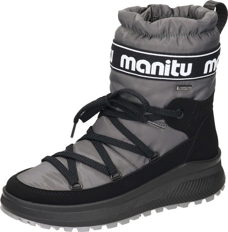 Manitu Snow Boots Winterstiefel mit POLAR-TEX (grau)