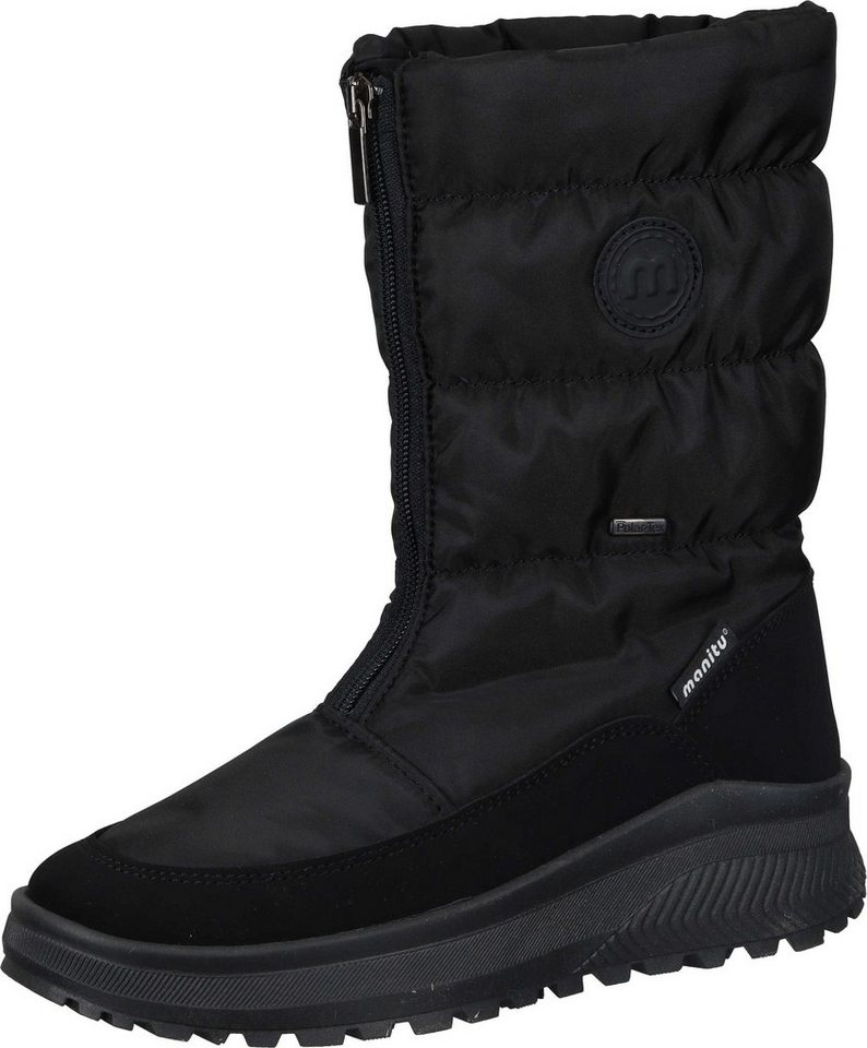 Manitu Snow Boots Winterstiefel mit POLAR-TEX (schwarz)