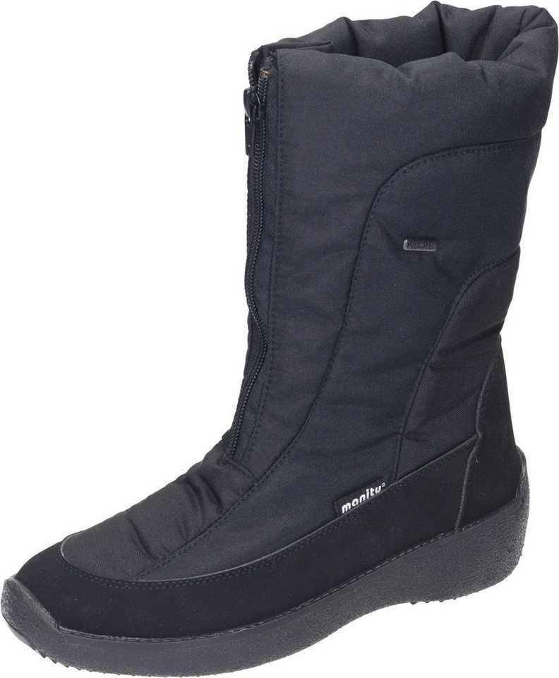 Manitu Snow Boots Winterstiefel mit POLAR-TEX (schwarz)