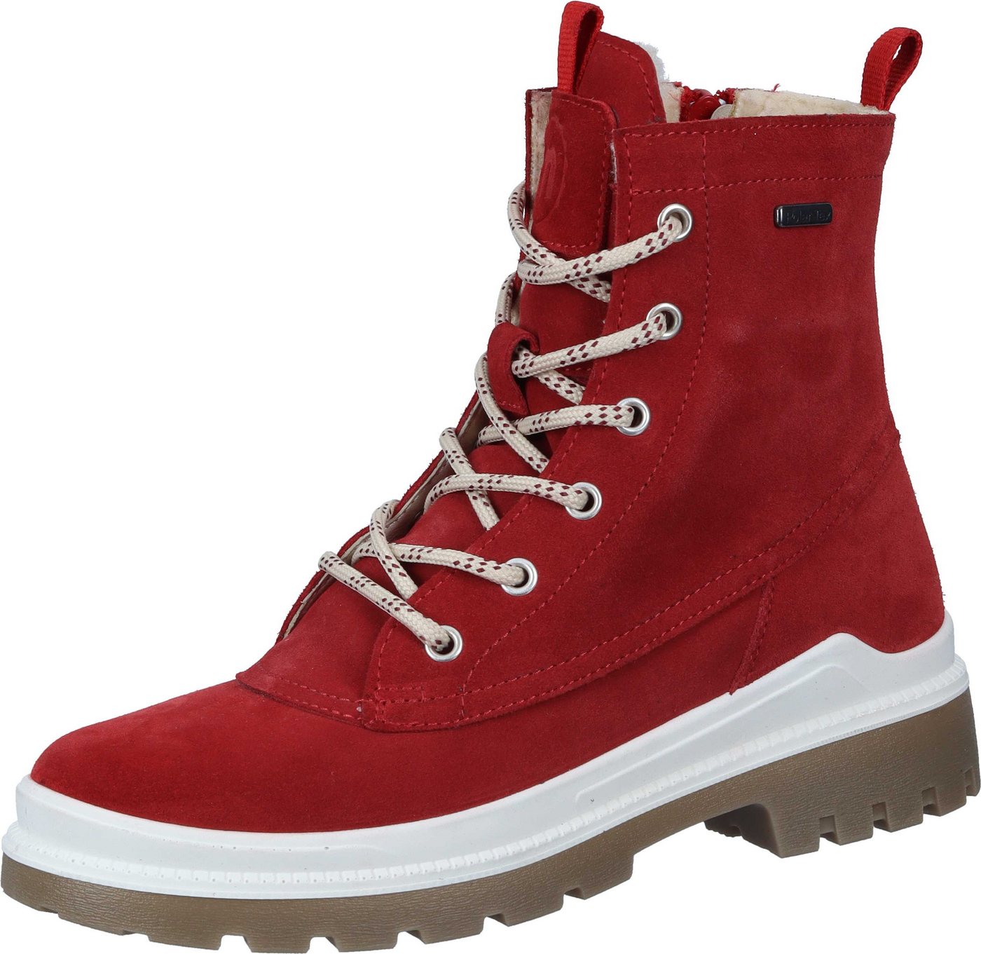 Manitu Stiefeletten Schnürstiefelette mit POLAR-TEX