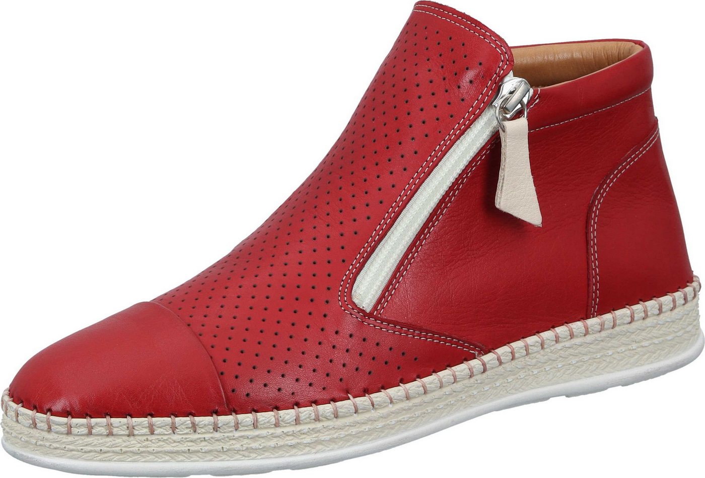 Manitu Stiefeletten Stiefelette aus echtem Leder