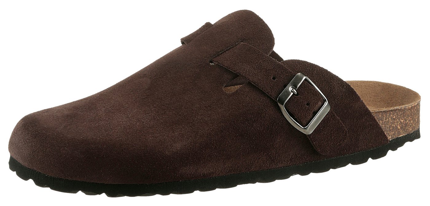Man's World Clog, Schlappen, Sommerschuh, Hausschuh mit vorgeformtem Fußbett