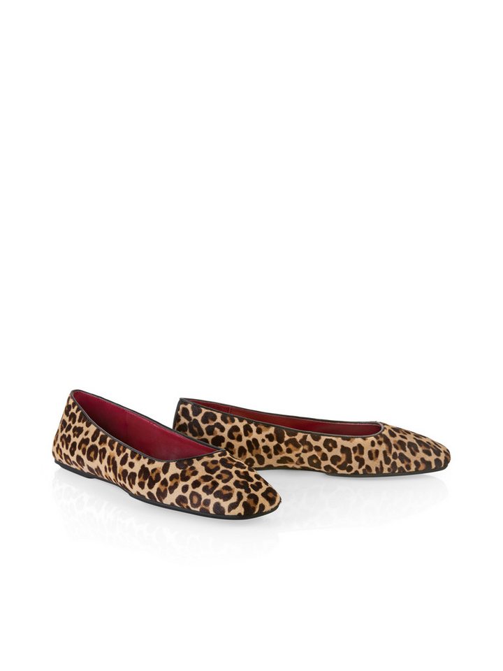 Marc Cain Collections Feminine Rigour Ballerina Leo Schuh, Flats in modischer Form