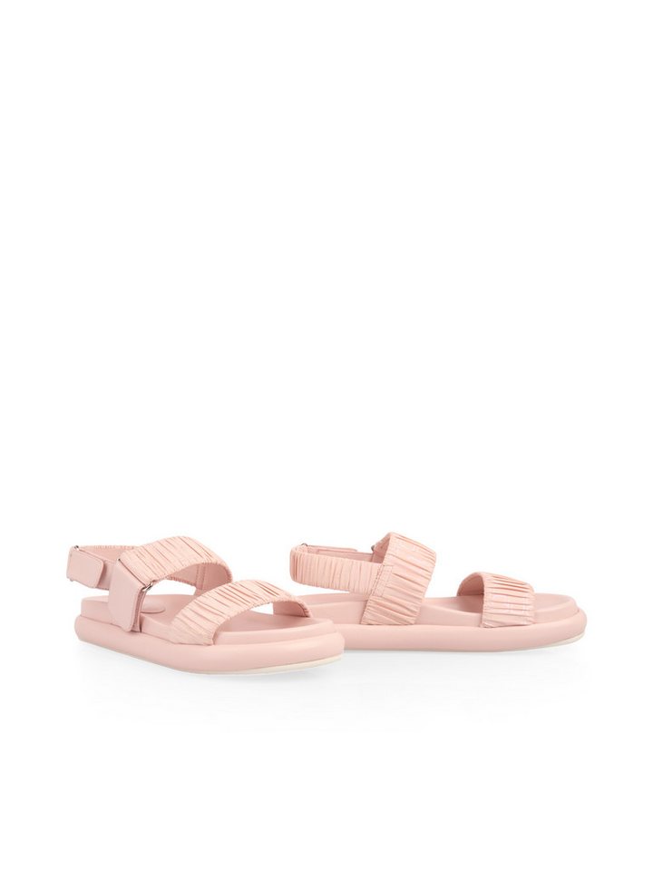 Marc Cain Sports Mindful Moving Riemchensandale Sandalette, Sommerschuh mit modischen Falten