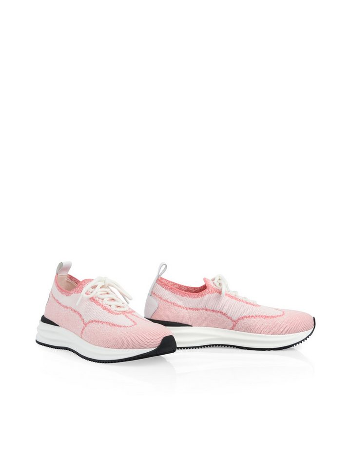 Marc Cain Sports Mindful Moving Slip-On Sneaker Halbschuh, Freizeitschuh Slipper mit aufgesetzter Schnürung