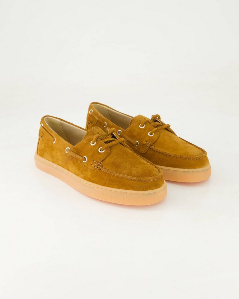 Marc O'Polo 60219163601325 Schnürschuh Obermaterial: Leder (braun)