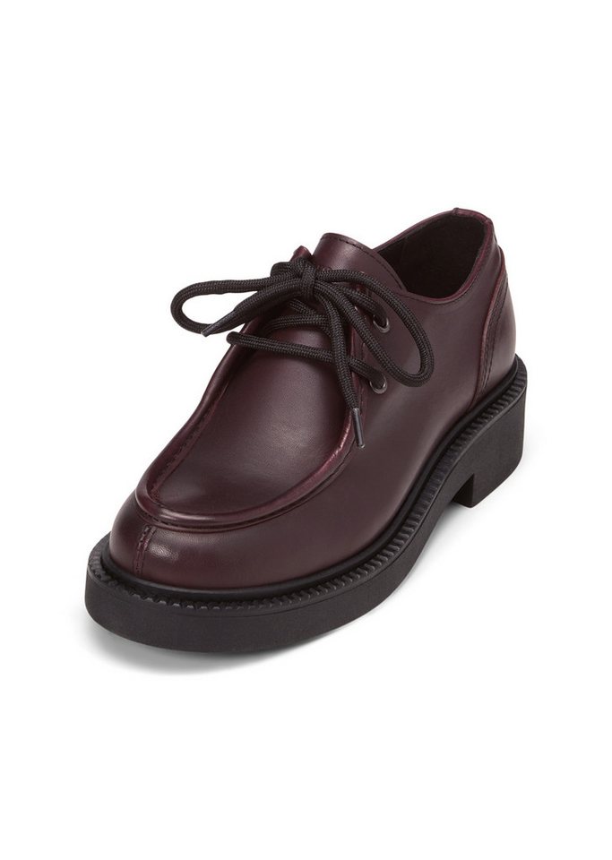 Marc O'Polo aus edlem Kalbleder Schlupfboots (rot)