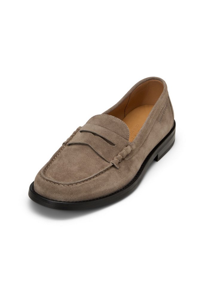 Marc O'Polo aus edlem Rindleder Loafer (braun)