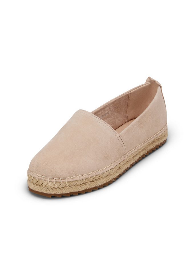 Marc O'Polo aus edlem Velours-Ziegenleder Espadrille (braun)