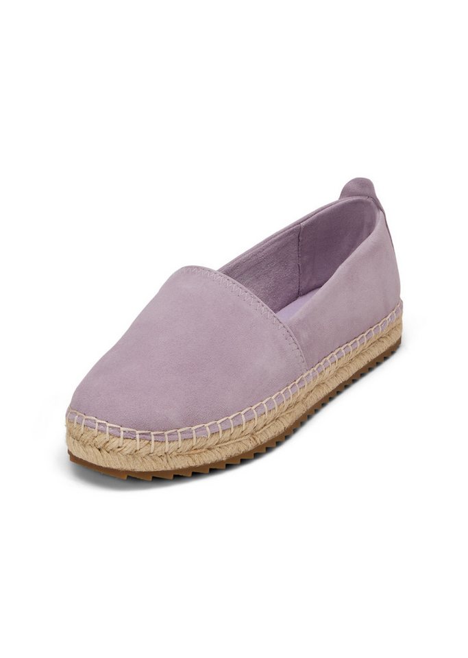 Marc O'Polo aus edlem Velours-Ziegenleder Espadrille (Dusty Lavender)