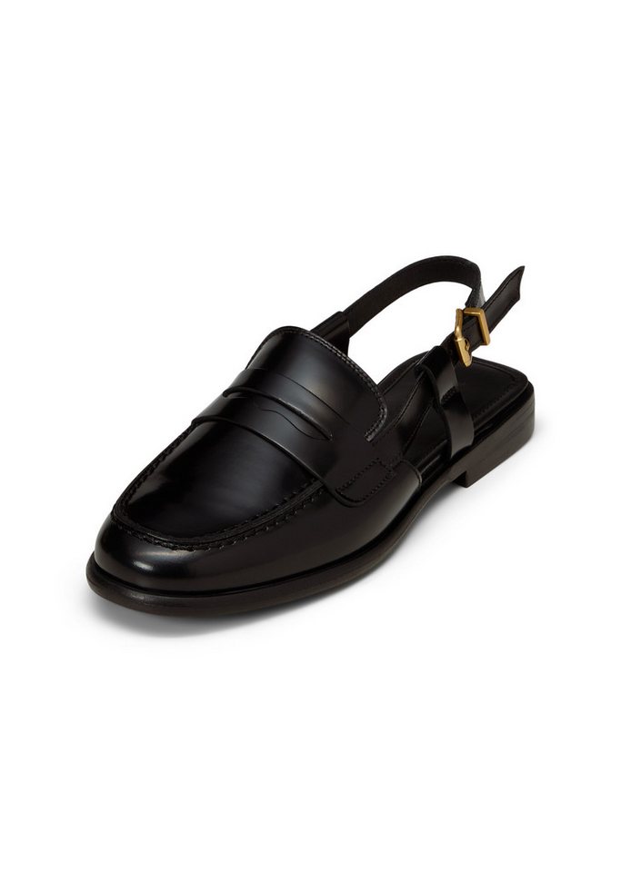 Marc O'Polo aus glänzendem Rindleder Loafer
