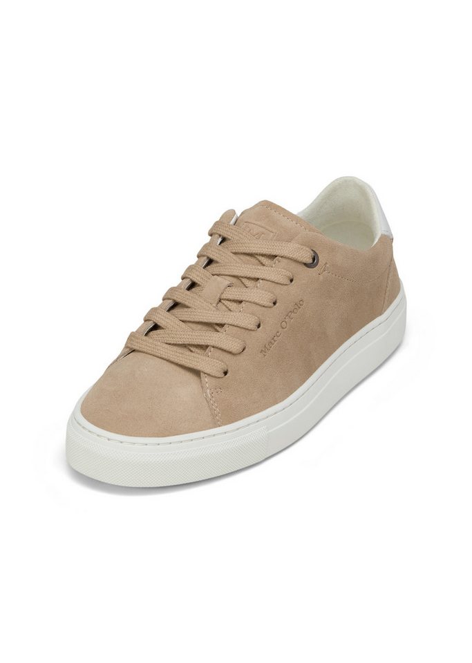 Marc O'Polo aus glattem Nappaleder Sneaker (braun)
