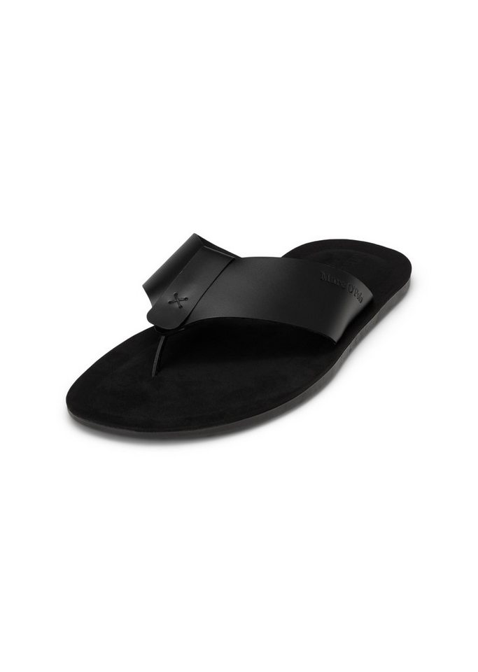 Marc O'Polo aus hochwertigem Rindleder Sandale (schwarz)