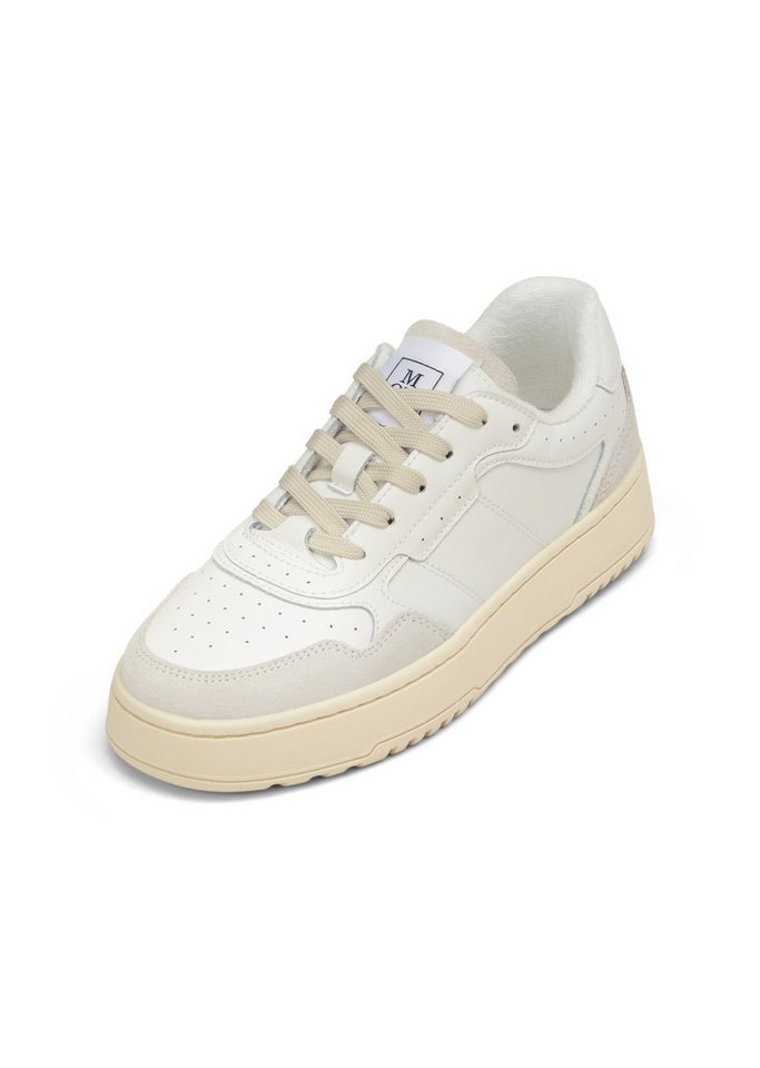 Marc O'Polo aus hochwertigem Rindleder Sneaker (braun)